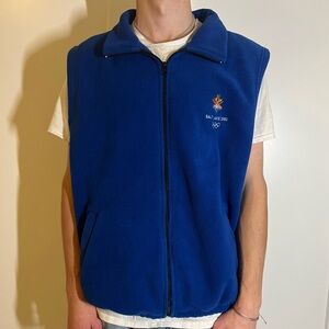 Vintage Salt Lake 2002 Blue Vest